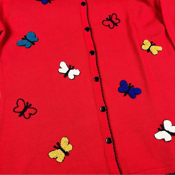 Vintage Butterfly Cardigan - Picture 2 of 3